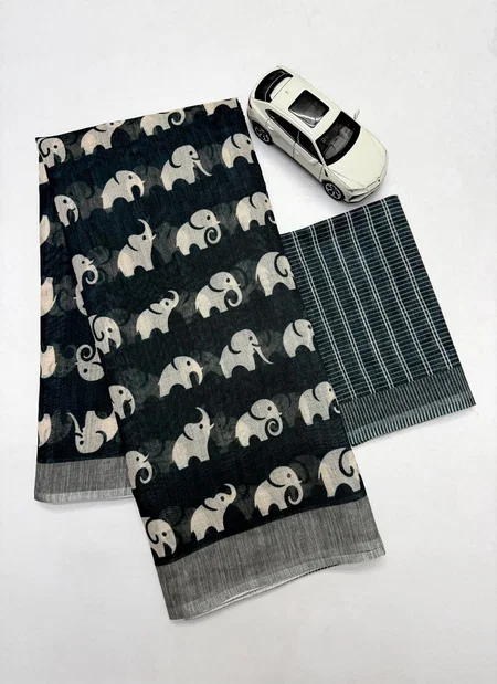 KT 2025 Lilan Cotton Digital Printed Saree Best Wholesale Shop In Surat